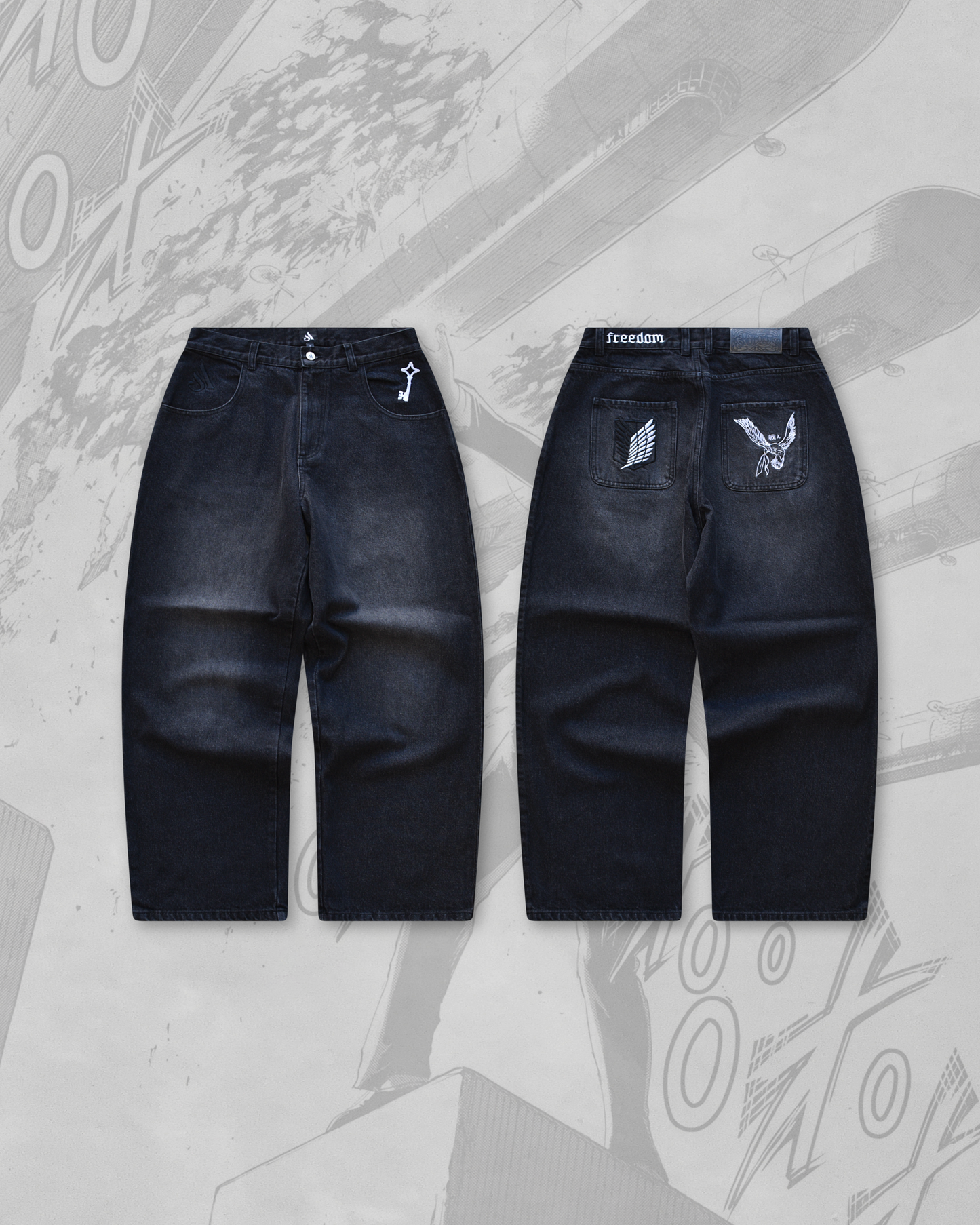 AOT JEANS BLACK