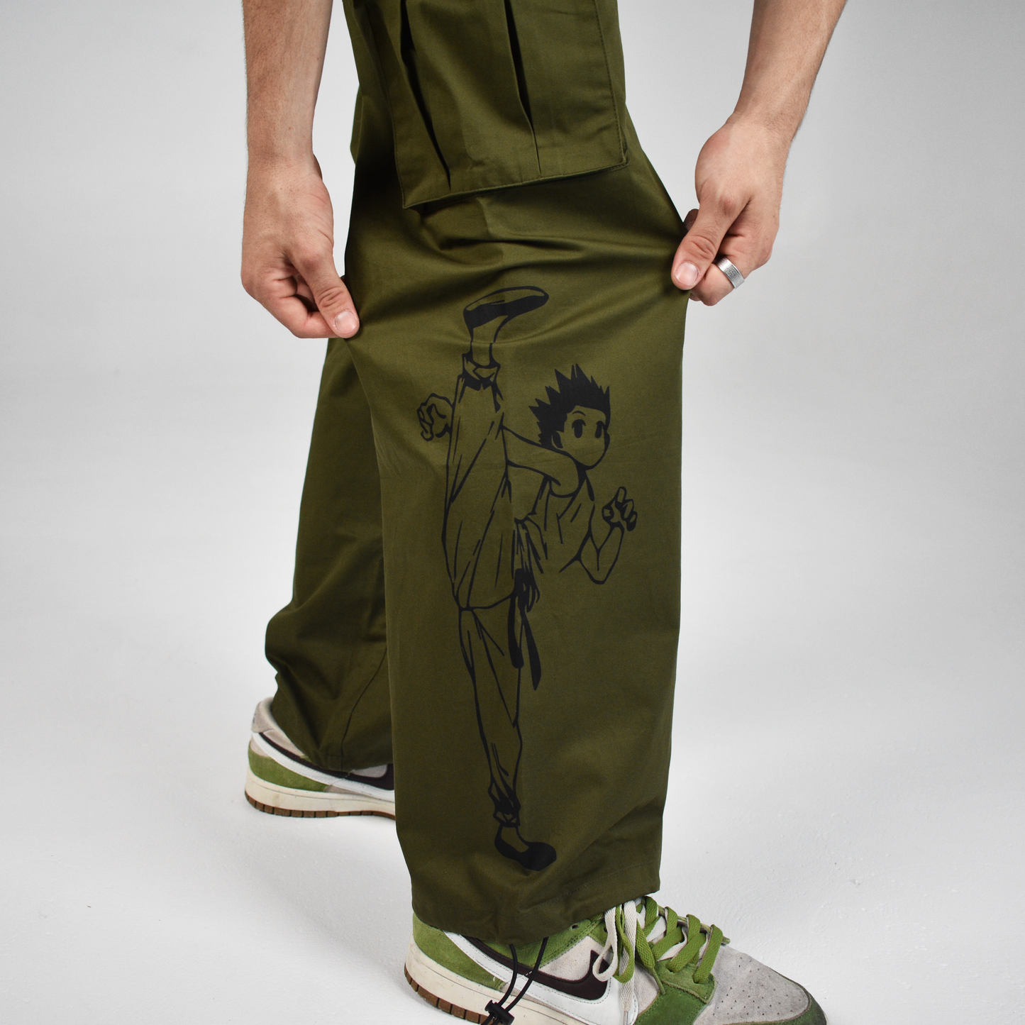 GON & KILLUA PARACHUTE PANTS