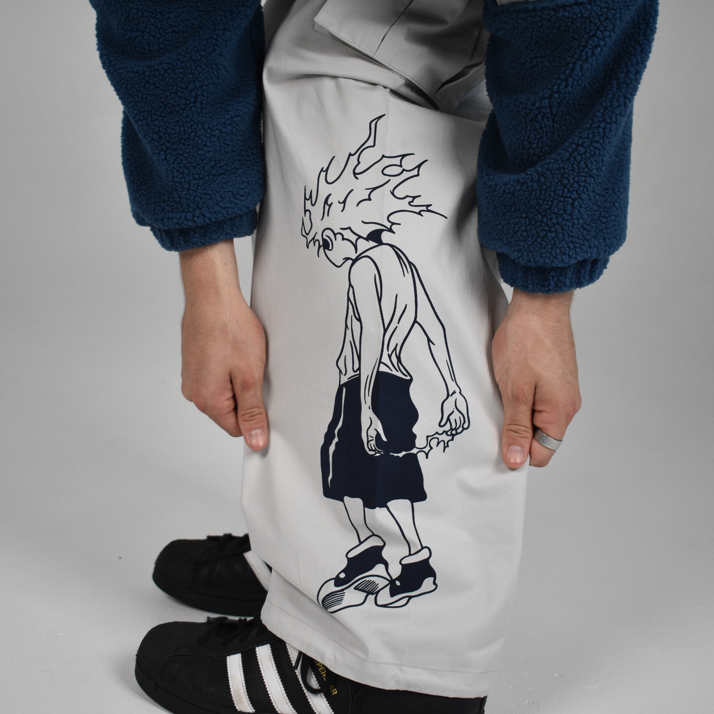 GON & KILLUA PARACHUTE PANTS