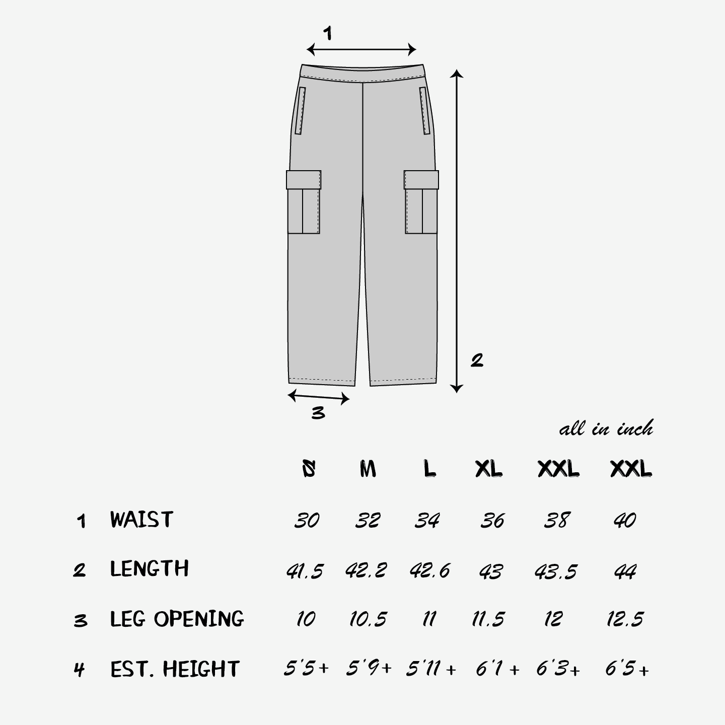 GON & KILLUA PARACHUTE PANTS