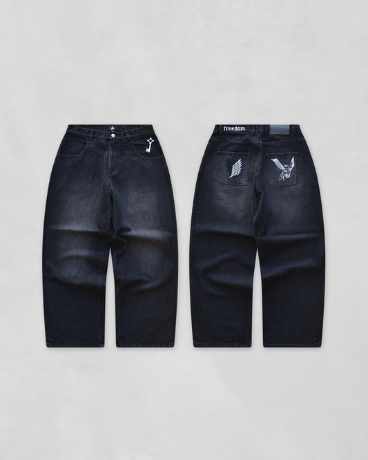 FREEDOM JEANS BLACK